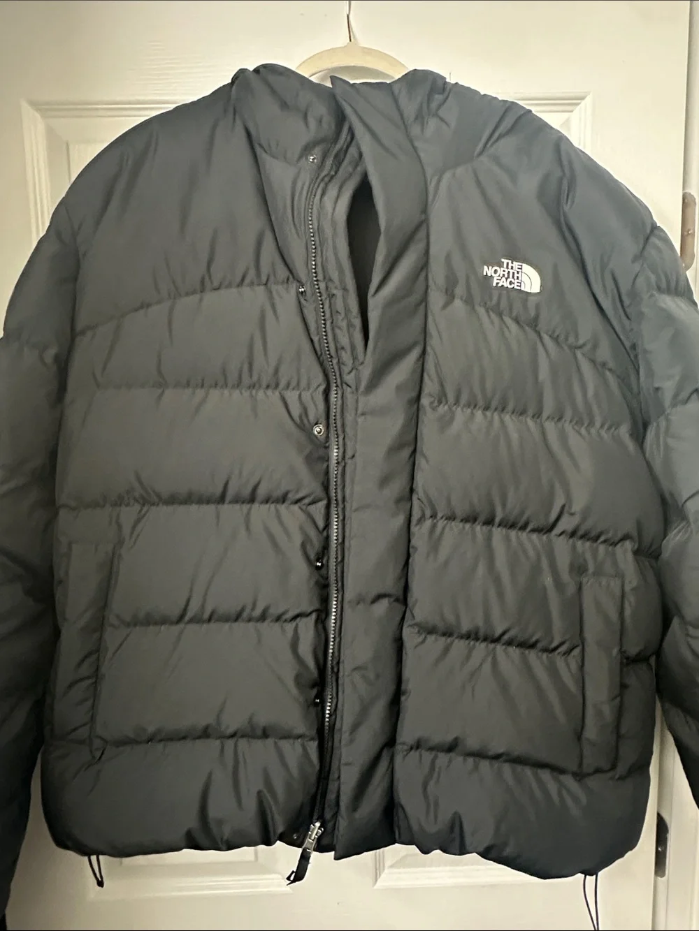 The North Face Men's Black Puffer Windbreaker Jacket